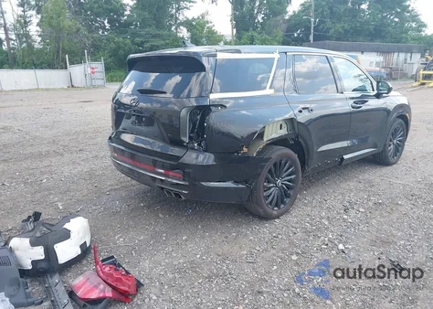 2024 Hyundai Palisade Calligraphy Night Edition from USA, damaged, VIN KM8R7DGE3RU762624